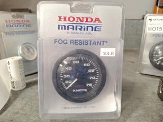 Honda Marine Fog Resistant 75 Knot Speedometer 