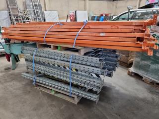 Industrial Pallet Racking Type Shelving Assembly