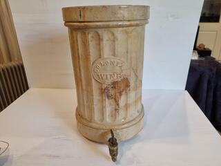 Antique Stoneware Wine / Water Filter Dispenser