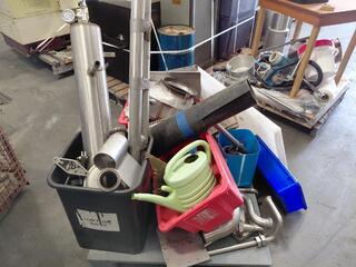 Assorted Stainless Steel Fittings and Parts