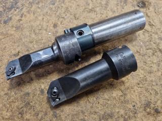 2x Sandvik Coromant Indexable Lathe Boring Heads