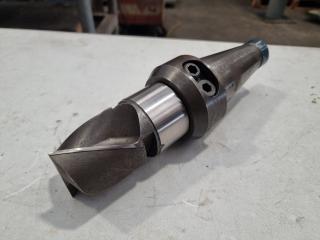 Clarkson 50 INT Dedlok 200 Tool Holder with HSS Drill