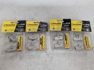 4x Sets SwissStop Bike Disk Brake Pads 31E