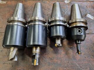 4x BT40 Tool Holders by Sandvik Coromant & Laip