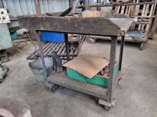 Workshop Mobile Shelf Trolley