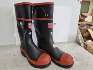 Skellerup Red Band Safety Gumboots, Size 10