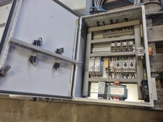 Electronics Cabinet and Contents