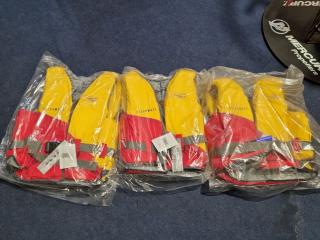 3x BLA OceanMate Adult Lifejackets, Sixe XL, New