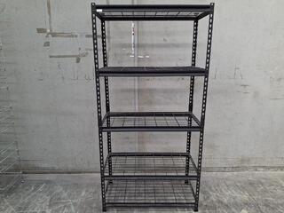 Steel Wire Shelf Unit 5-Tier