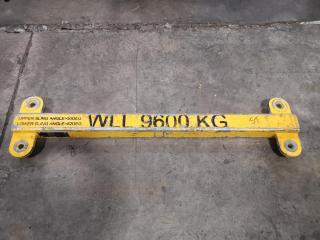 Industrial Lifting Spreader Bar, 9600kg Capacity