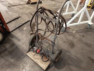 Oxy Acetylene Gas Bottle Trolley