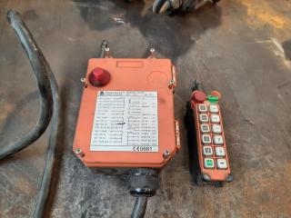 Telecrane F25-10D Transmitter and Receiver