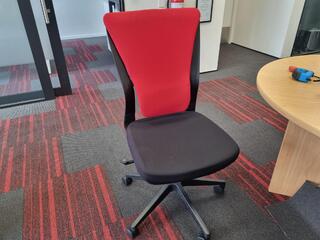 Stylish Red/Black Office Desk Chair