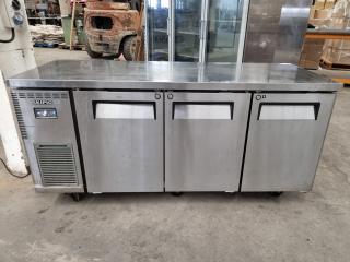 Skipio 3-Door Commercial Under Counter Fridge