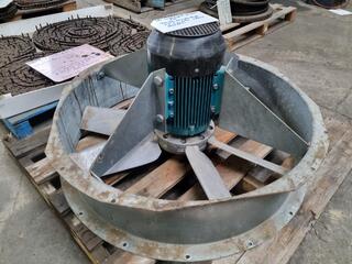 GEC Smokespill Aerofoil Fan w/ 7.5kW Electric Motor