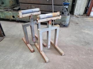 2 x Roller Work Stands