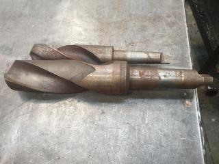 2 Large Metric Drill Bits