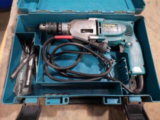 Makita 750W Corded 2-Dpeed Hammer Drill