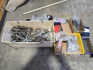 Large Lot of Bolts and Nuts