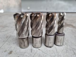 4 x Annular Cutters