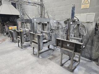 3 x Hydraulic Die Casting Foundry Presses