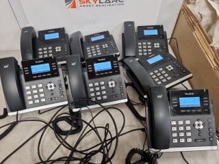 7x Yealink Ultra-Elegant IP Phones SIP-T41S