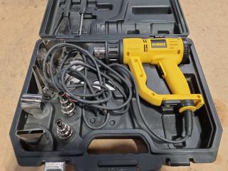 DeWalt 2000W Corded Heat Gun Kit D26414-XE