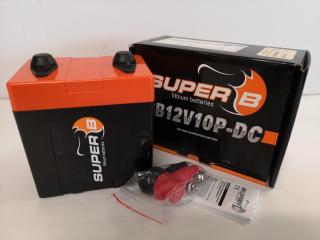 Super B 13.2V, 10Ah Rechargeable Lithium Battery