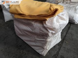 40x Commercial Grade Gold Table Cloths, 1370x1830mm