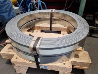 3x Rolls of Galvanised Steel Strips