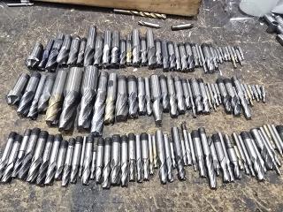 Large Lot of End Mills 