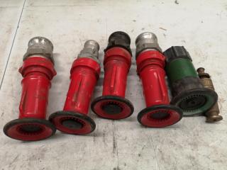 6x Assorted Hose Nozzles