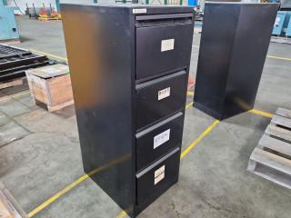 Precision 4-Drawer Steel Filing Cabinet