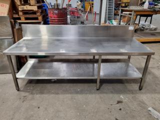 Stainless Steel Low Level Bench Table