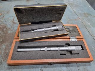 2x Mitutoyo Groove Micrometers