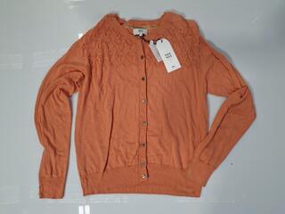 Noa Noa Essential Cotton Melange Cardigan - Size Small