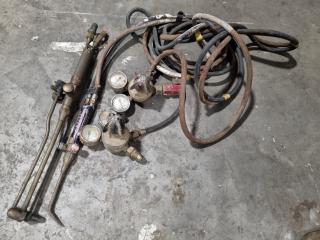 Vintage Gas Welding Torches & Regulators