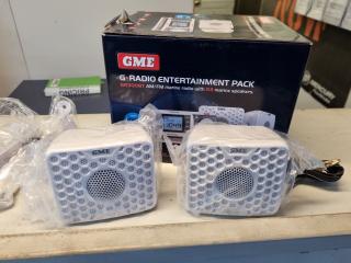 2x GME 60W Marine Speakers S3