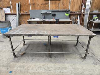 Large Steel Welding Table