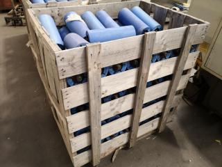 120+ Industrial Rollers, Bulk Lot