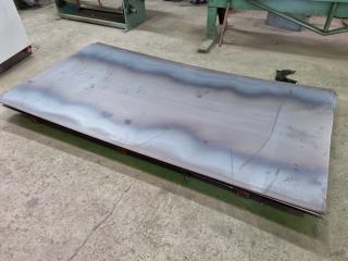 3x Steel Sheets, 2440x1220mm