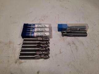 Assorted Ballnose Endmills (12 Pieces)