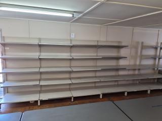 Retail Self Supporting Shelving Assembly