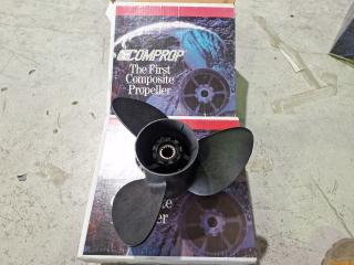 Comprop 3-Blade Propeller Solid Hub, 13.3 dia x 17 pitch Right Hand, M3547H