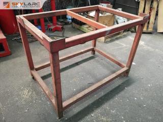 Heavy Steel Industrial Workshop Table / Frame