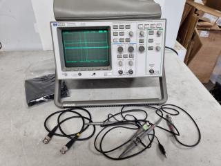 HP Hewlett Packard 2-Channel Oscilloscope 54600A