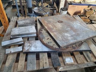 Pallet of Assorted Plate Steel Offcuts