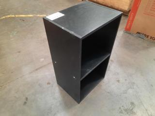 Small Black Tabletop Bookshelf