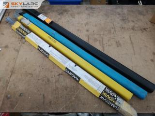 4x Assorted Partial Packs of Tig Welding Rods