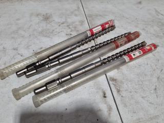 3x AEG 21mm K-Hex Mount Masonary Drill Bits, 20x420mm, Unused